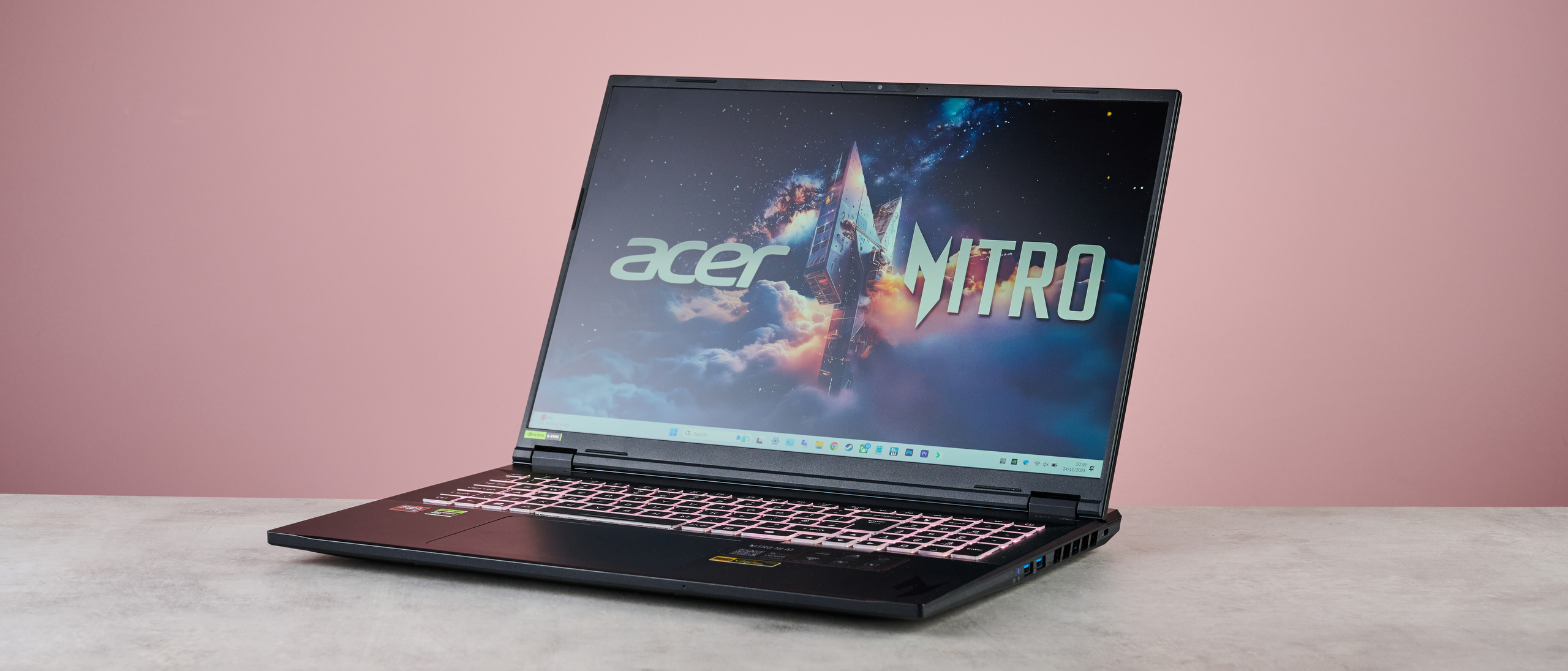 NB Acer 18.0" Nitro 18 AI AN18-61 Black (Ryzen AI 7 350 32Gb 1Tb 5060 8Gb)