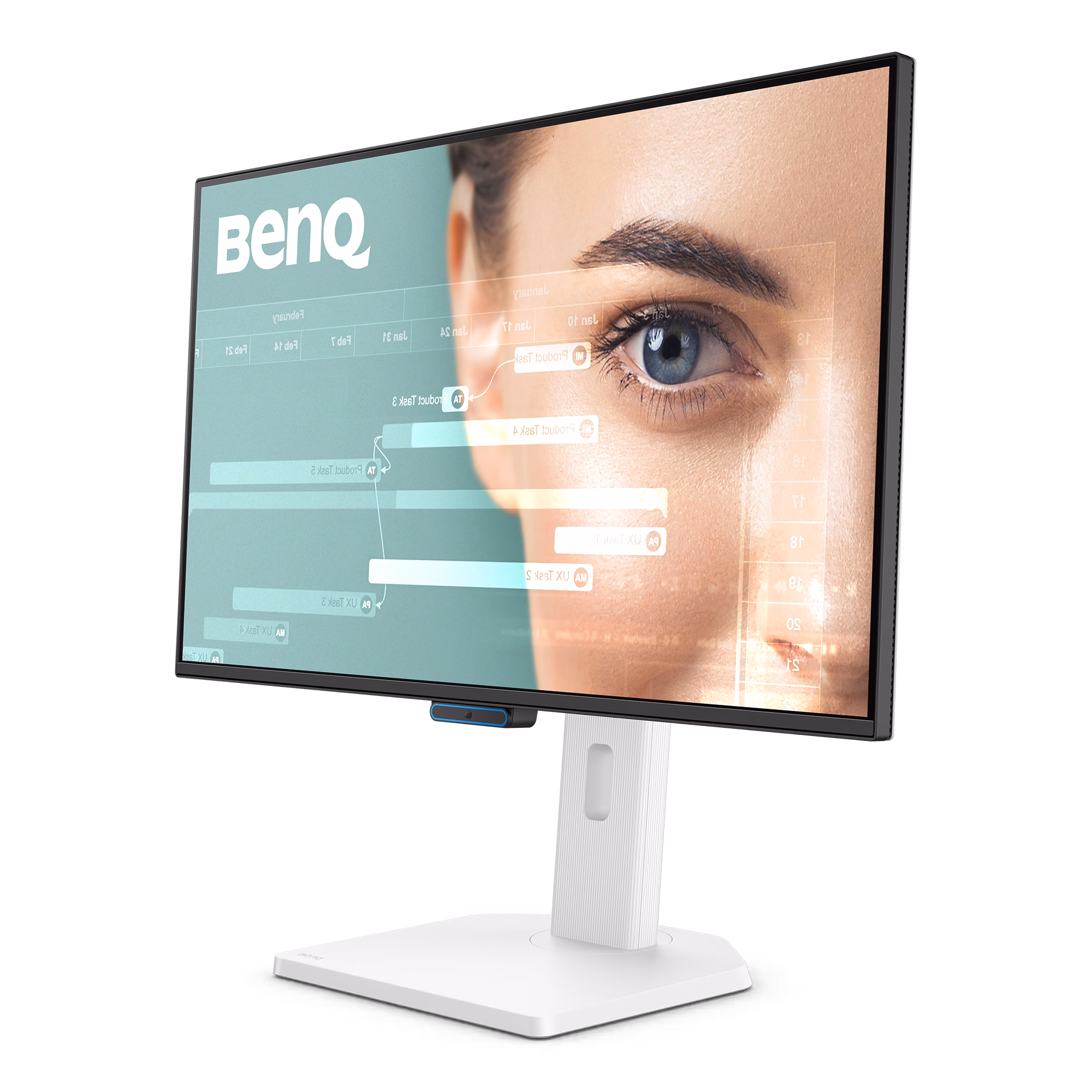 27" BenQ GW2790TC, White, IPS, 1920x1080,144Hz, FreeSync, 5ms, 250cd, Eye-Care Tech, HDMI+DP+TypeC, Spkrs