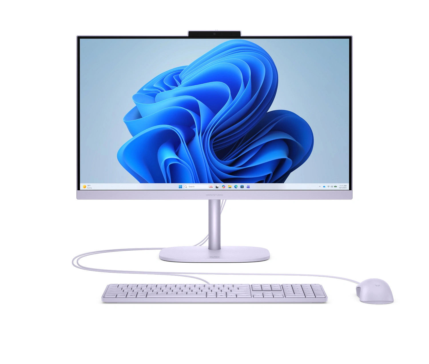 HP AIO OmniStudio 24-cu0099ci Black (23,8" FHD IPS 350 nits  Core Ultra 5 120U 1.4-5.0GH, 12GB, 512GB, wired KB&MS, FreeDOS)