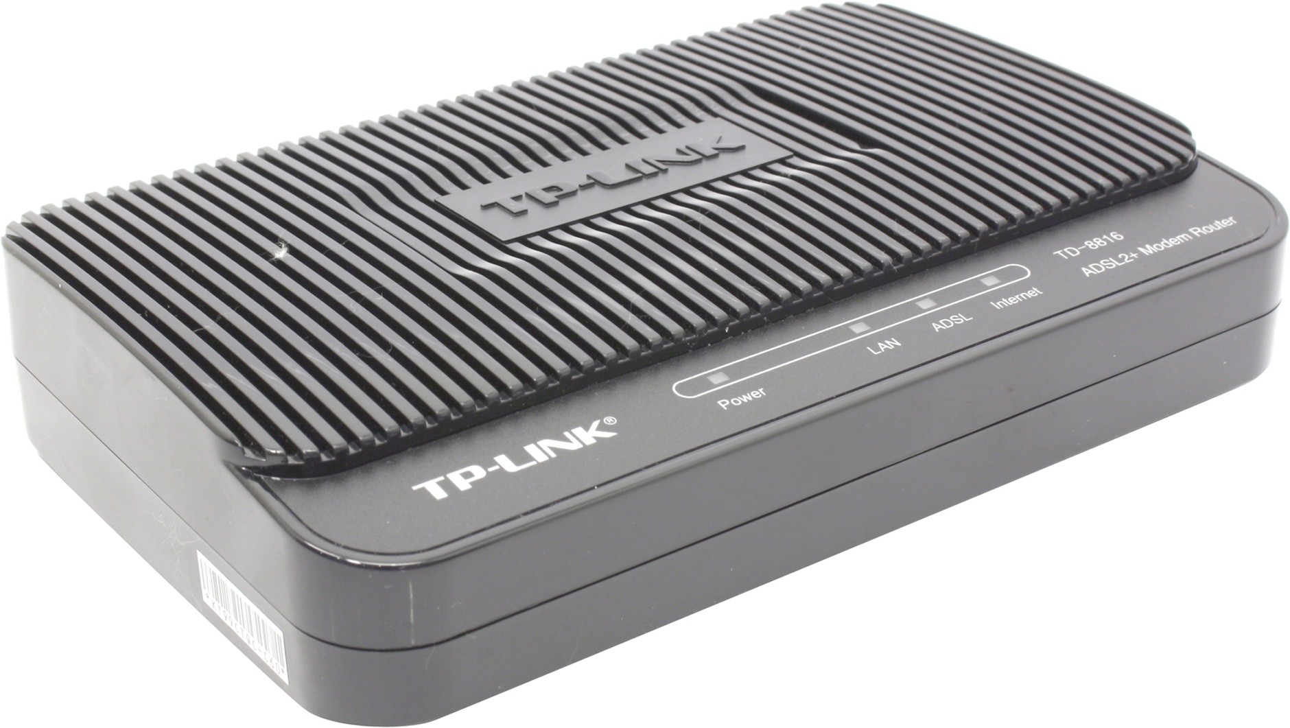 ADSL Router TP-LINK "TD-8816", 1xEthernet port, ADSL/ADSL2/ADSL2+, Splitter, Annex A