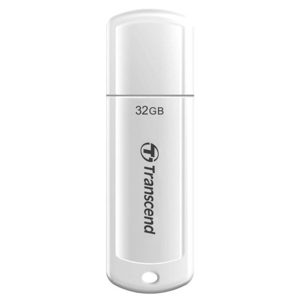 32GB USB3.1 Flash Drive Transcend "JetFlash  730", White, Classic (R/W:90/20MB/s)