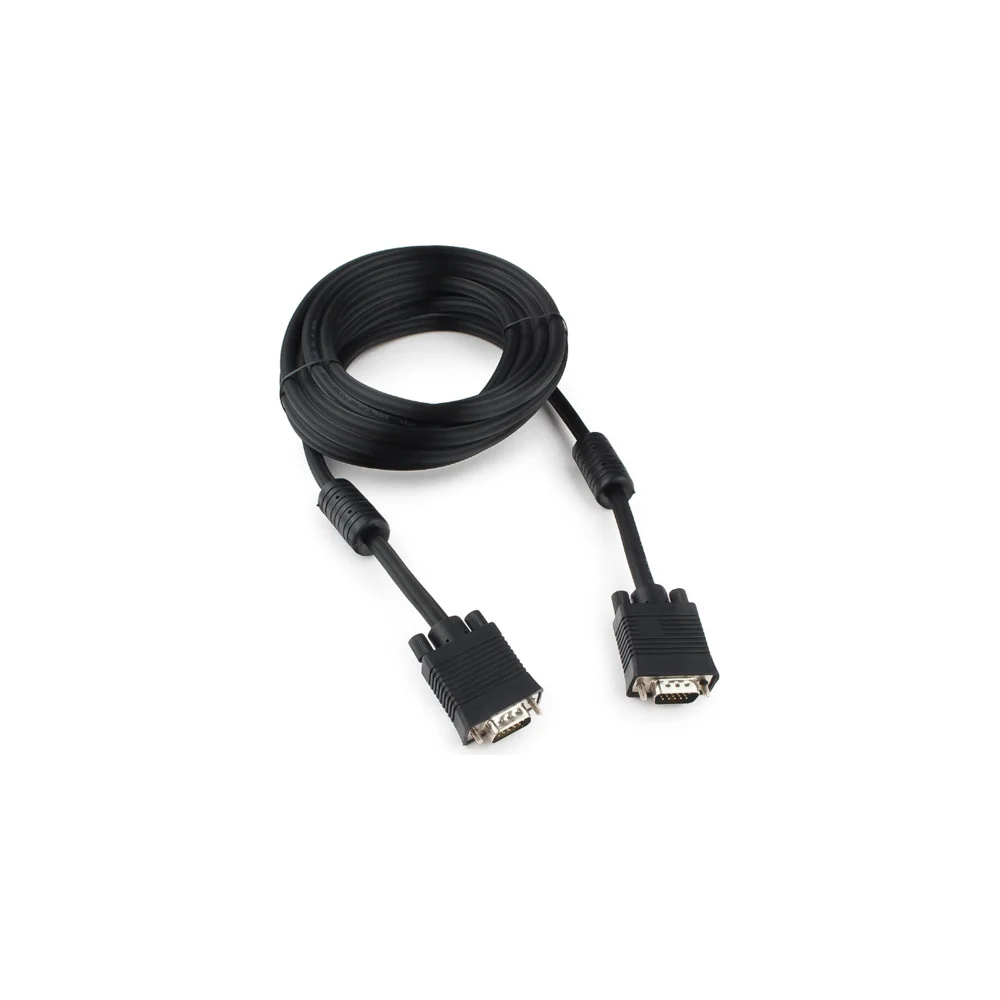 Cable VGA Premium  5.0m, HD15M/HD15M Black, Cablexpert, CC-PPVGA-5M-B