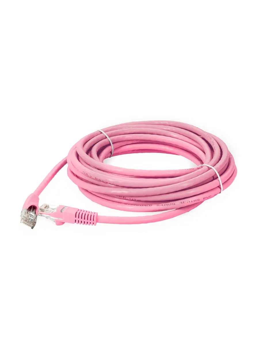 5m, Patch Cord  Pink, PP12-5M/RO, Cat.5E, Cablexpert, molded strain relief 50u" plugs