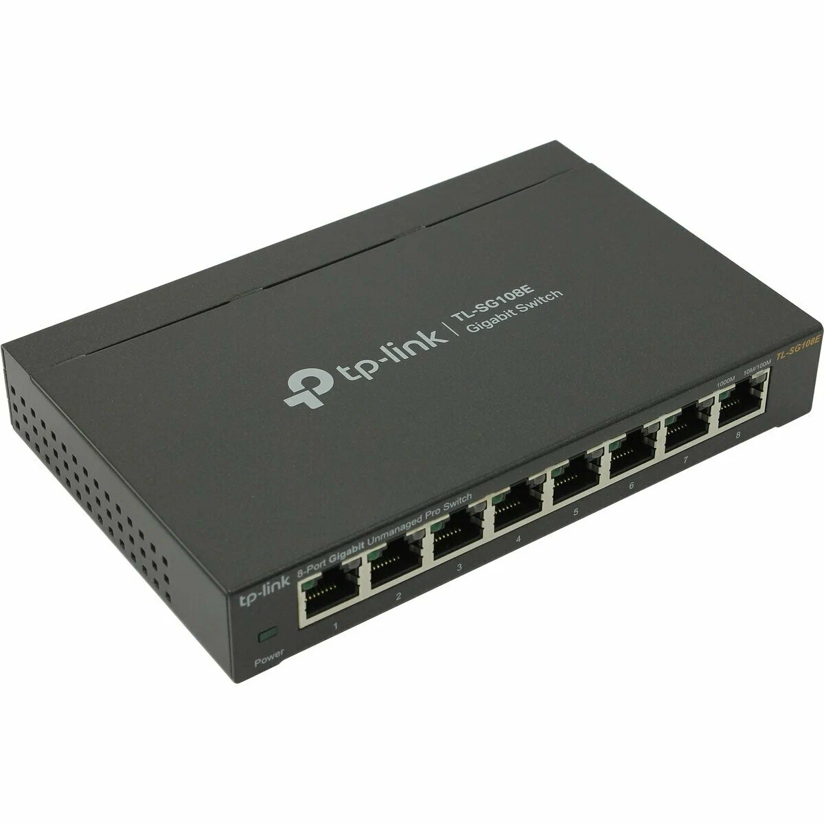 8-port 10/100/1000Mbps Switch  TP-LINK "TL-SG108E" Easy Smart