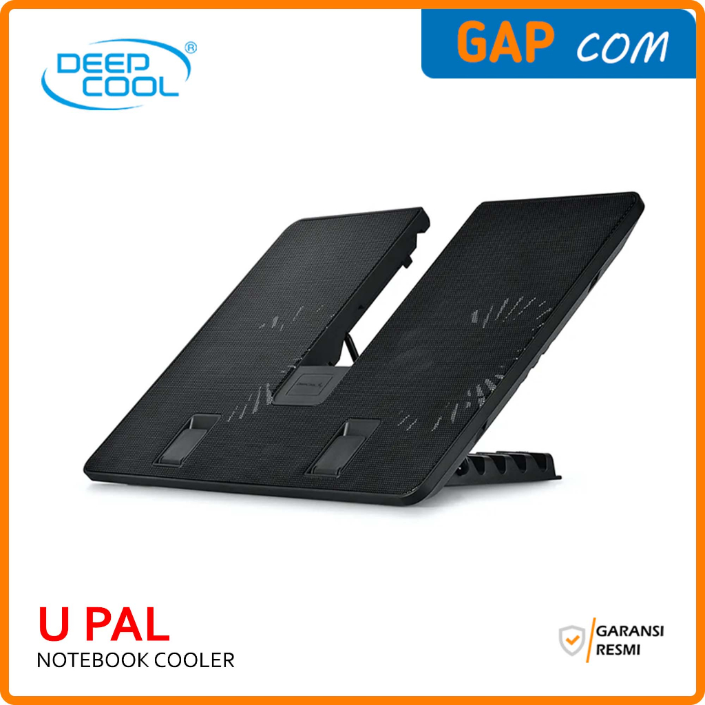 Notebook Cooling Pad Deepcool U-PAL, up to 15.6'', 2x140mm, Adjustable angle, USB3.0, U-shaped