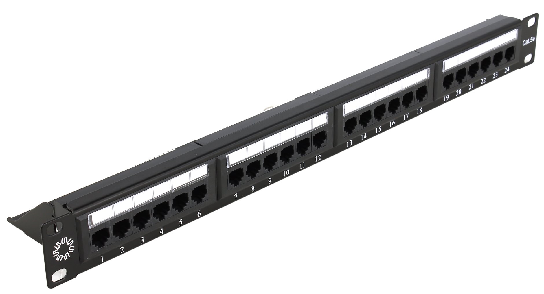 18 port patch panel cat.5e, LY-PP5-03