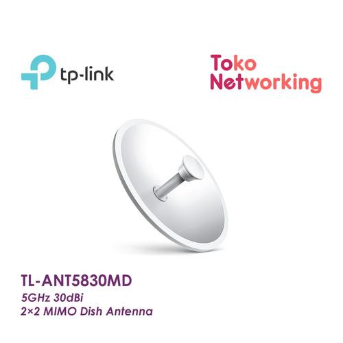 Wireless Antenna TP-LINK "TL-ANT5830MD", 5GHz 30dBi 2×2 MIMO Dish Antenna