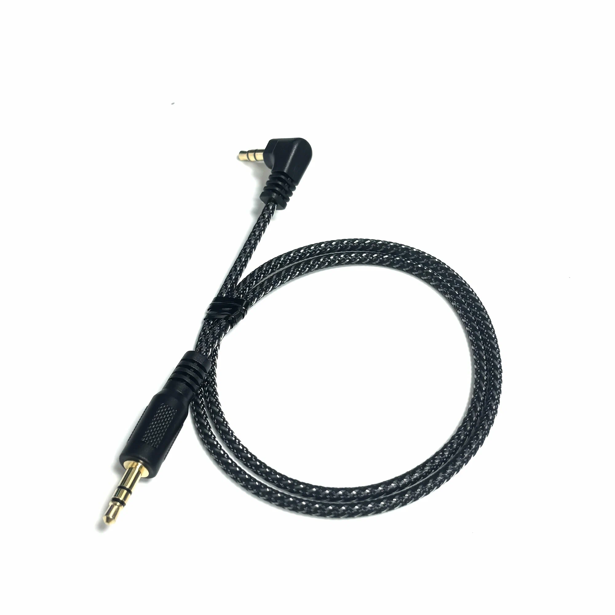 Cable 3.5mm jack - 3.5mm jack,  0.75m, 3pin, Cablexpert, Gold connectors, CCAP-444-0.75M