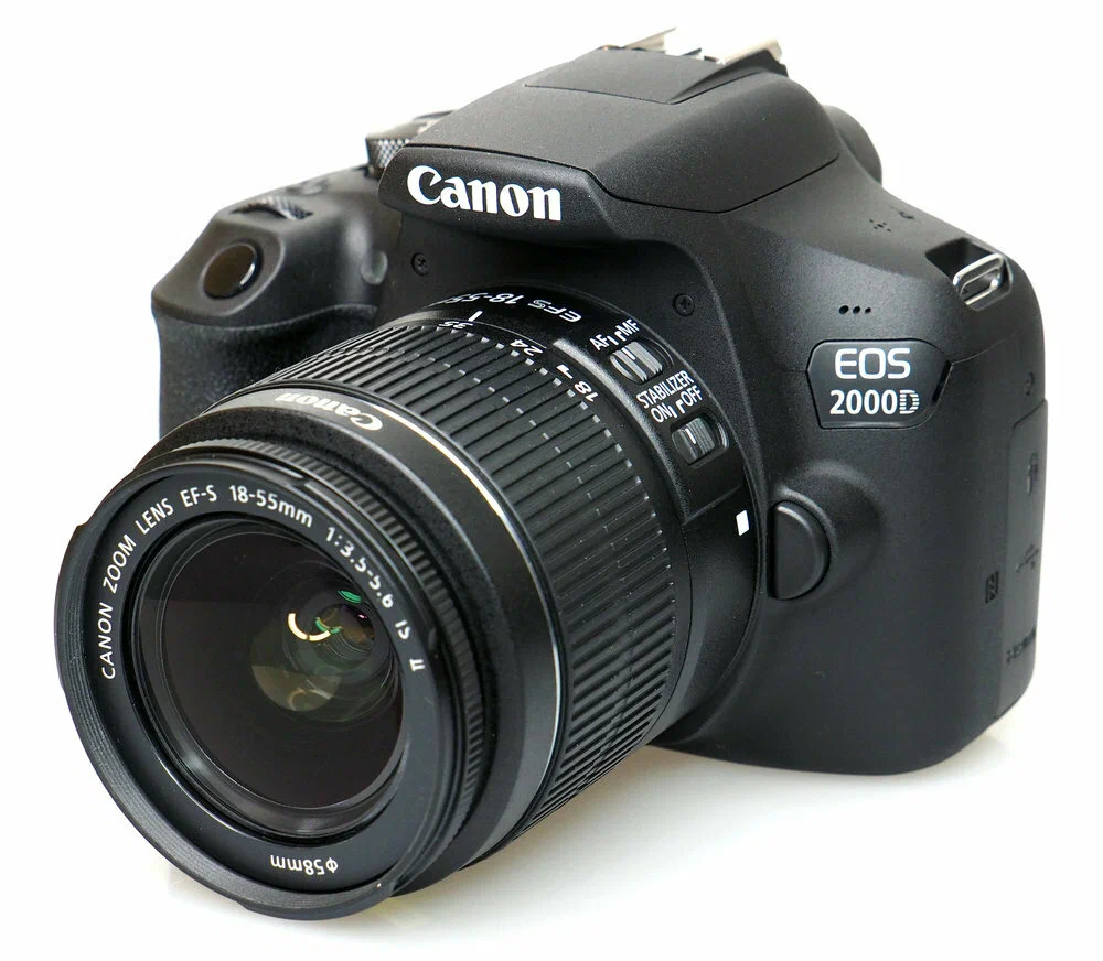 DC Canon EOS 2000D & EF-S 18-55mm  f/3.5-5.6 IS II KIT