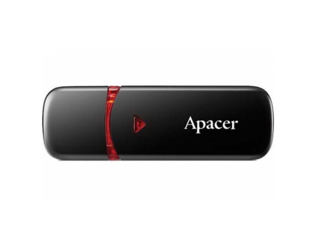 32GB USB2.0 Flash Drive  Apacer "AH333", Black, Classic Cap (AP32GAH333B-1)