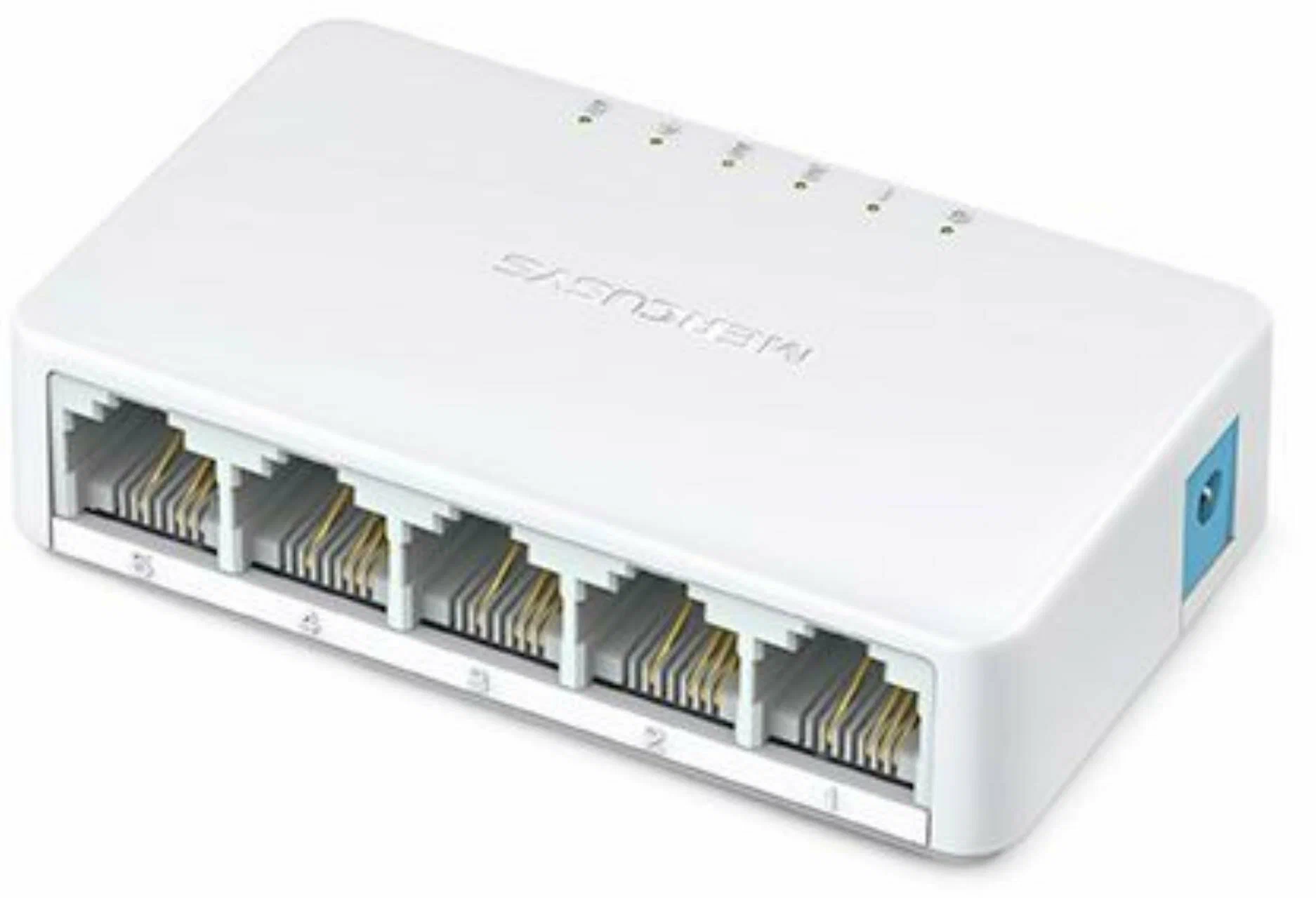 .5-port 10/100Mbps Desktop Switch  MERCUSYS "MS105", Plastic Case