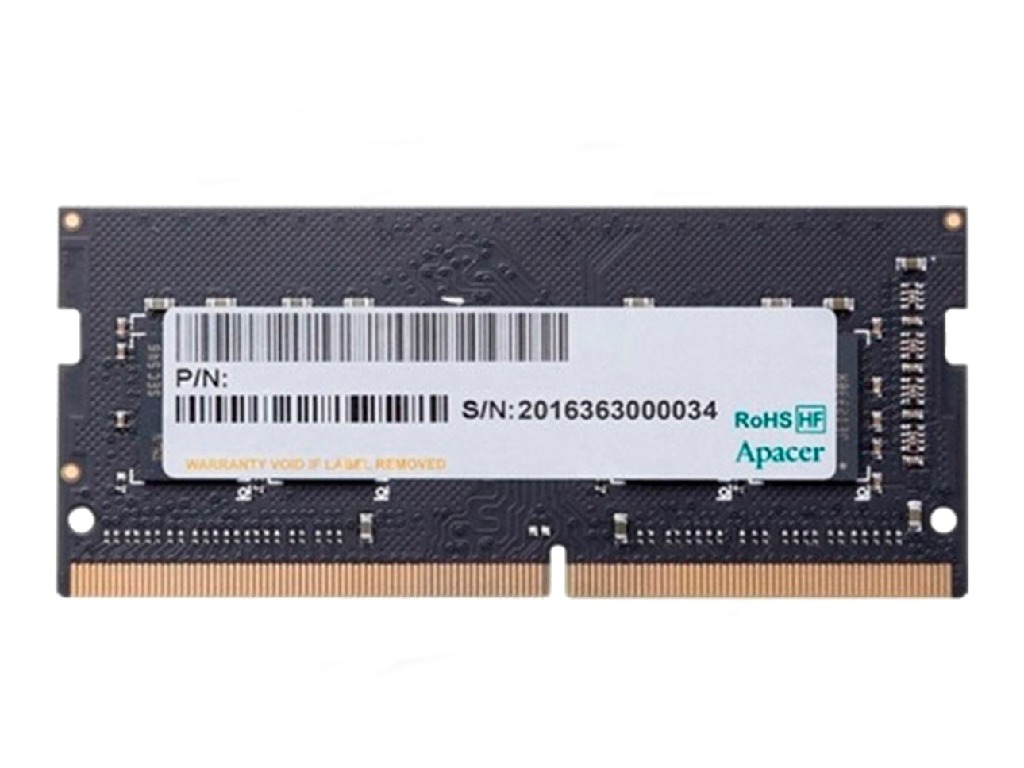 .8GB DDR4-   2666MHz   Apacer PC21300,  CL19, 288pin DIMM 1.2V